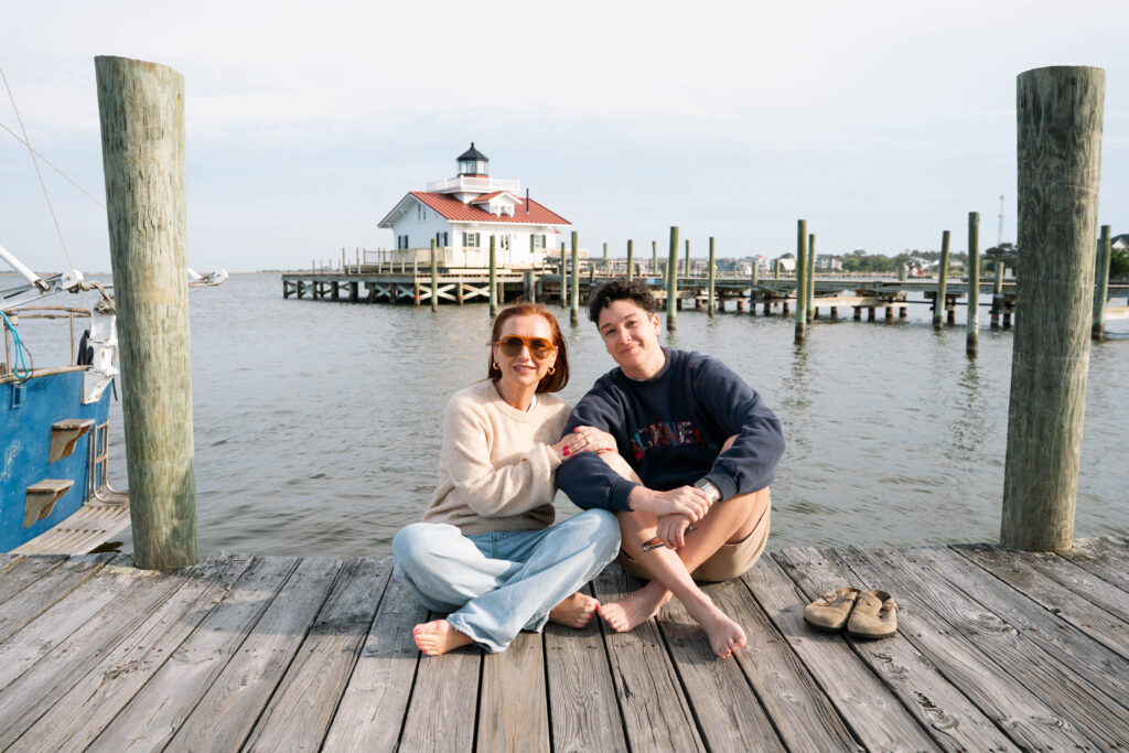 Queer people together in Manteo OBX