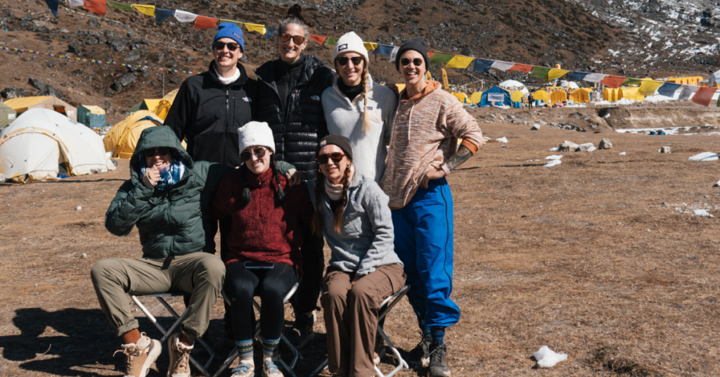 LGBTQ+ travelers at Ama Dablam Base Camp 