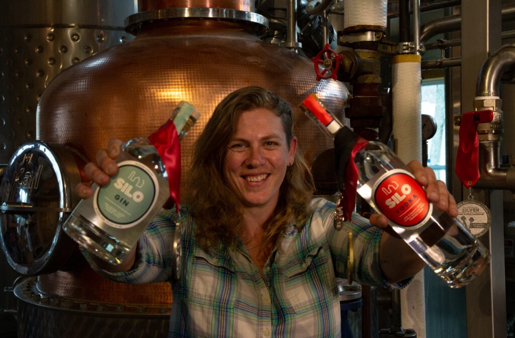 Erin Bell, owner of Silo Distillery in Vermont