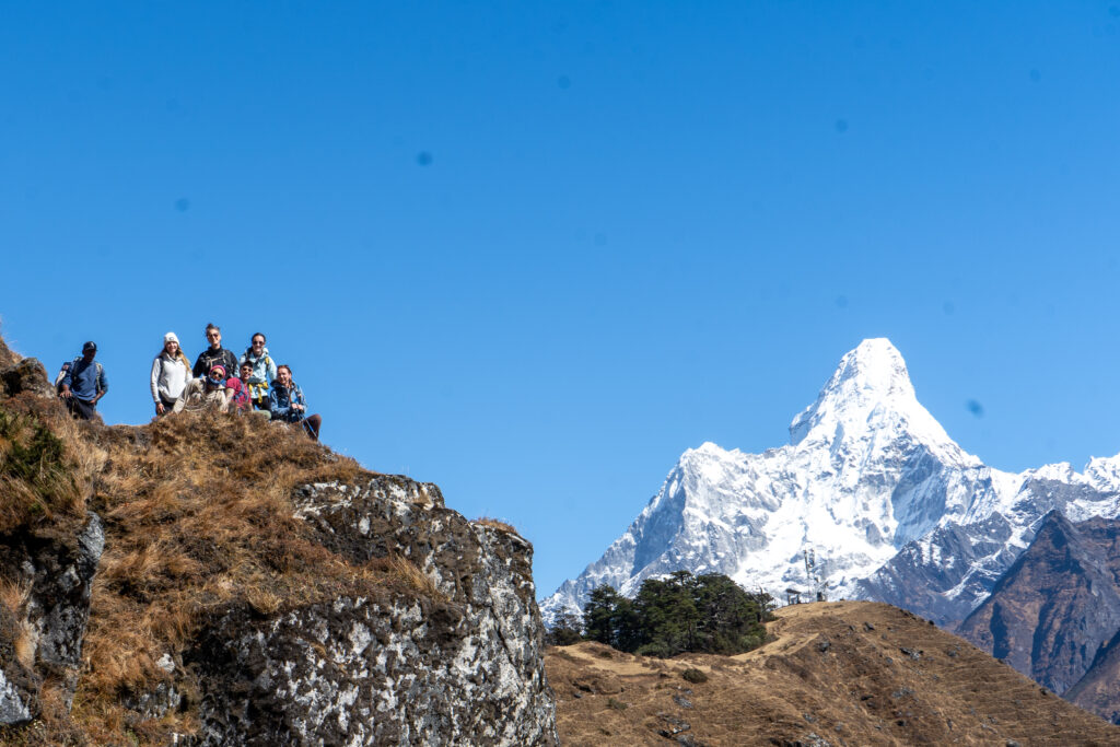 lesbian hikers in the mountains of Nepal