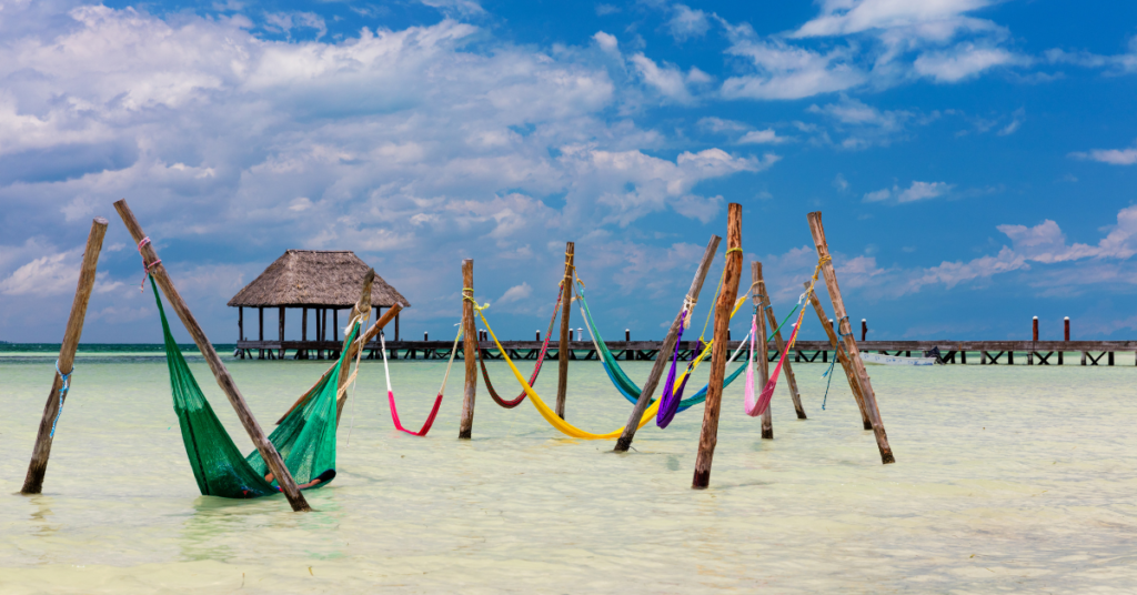 hamocks overwater a must do activity in Holbox mexico