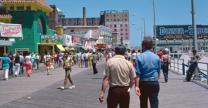 vintage Atlantic City Boardwalk