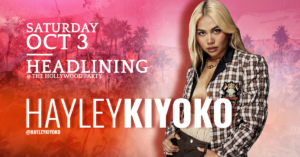 Hayley Kiyoko headlining The Dinah