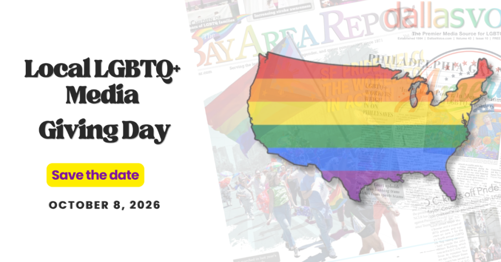 LGBTQ Media Giving Day